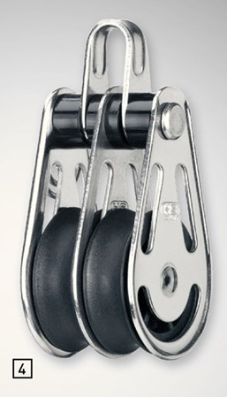 Sprenger 8mm Gleitlagerblock doppelt mit Bügel