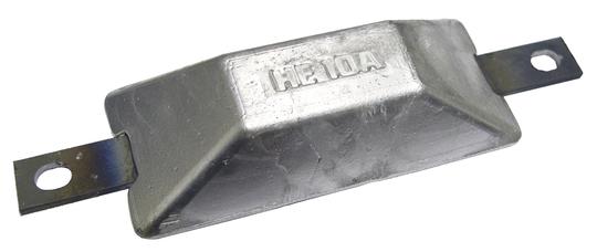 Navalloy Alu Anode Anschweiß Bolzen 144x60mm