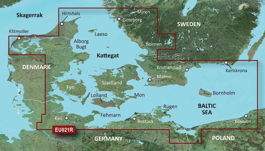 Garmin BlueChart g3 Seekartenmodul EU021R