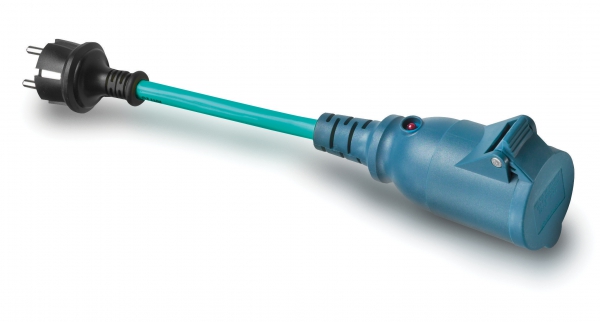 MASTERVOLT Adapterkabel von CEE 7/7 zu CE plug