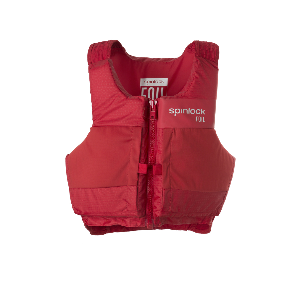 Spinlock Foil Front Zip PFD 50N Auftriebshilfe rot (in versch. Größen)