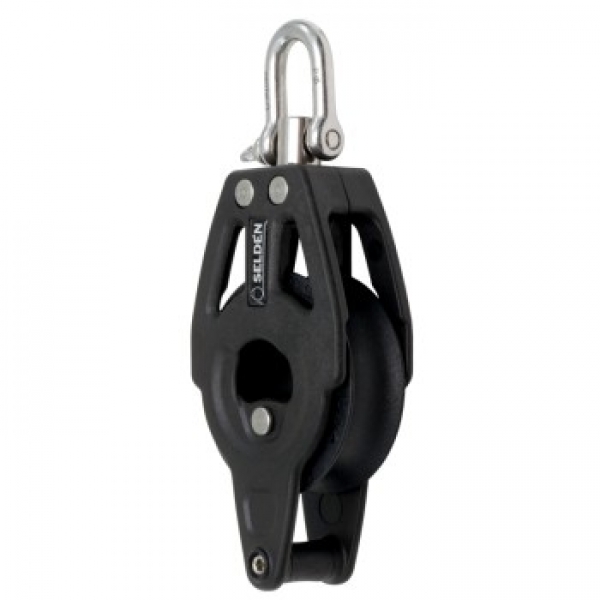 Seldén Serie BBB 40 Block Einfach Wirbel Hundsfott (40mm)