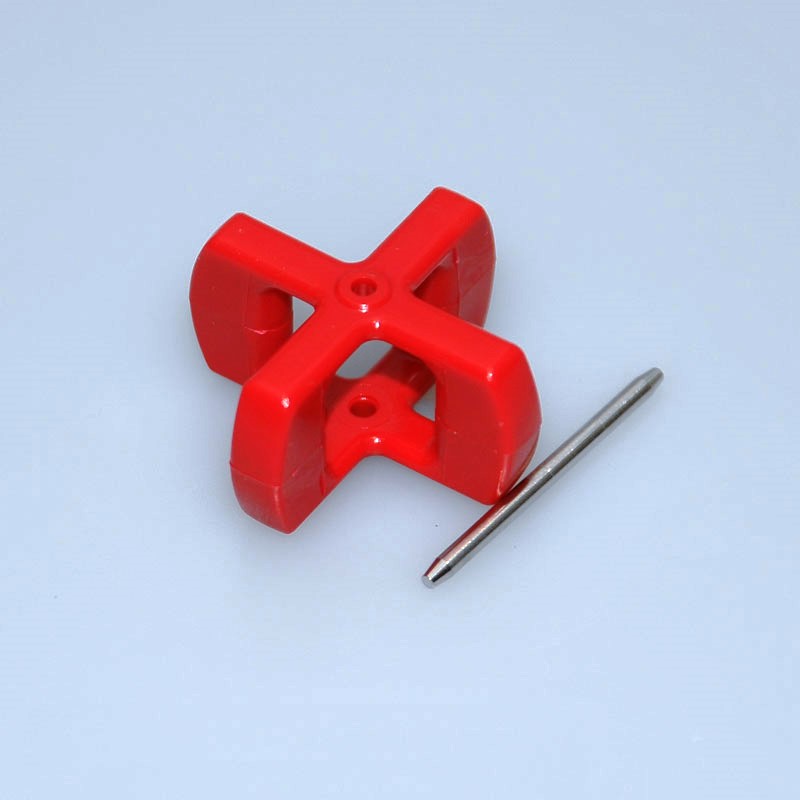 Nexus Paddelrad Rot mit Achsen bis 30 Knoten