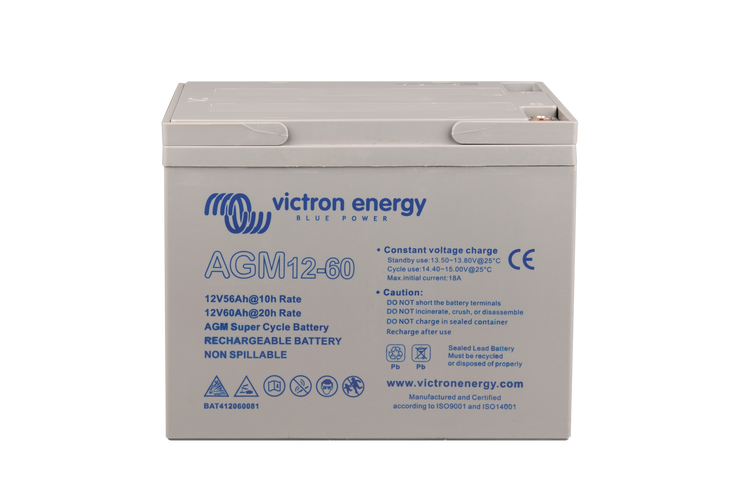 Victron 12V/60Ah Gel Deep Cycle Batterie