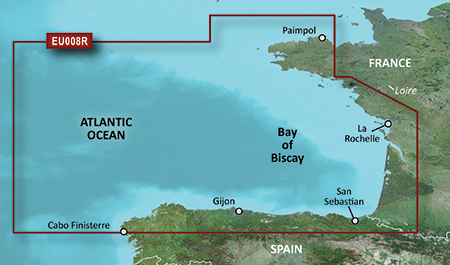 Garmin BlueChart g3 Seekartenmodul EU008R auf microSD/SD-Karte