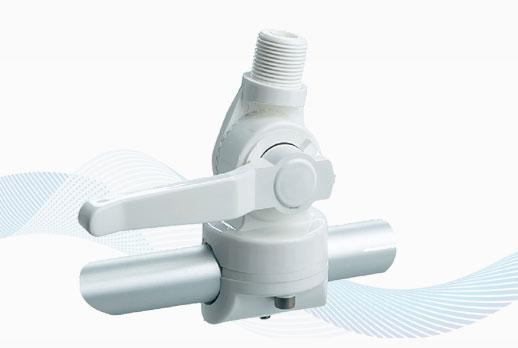 Glomex 2-Wege Relingshalterung mit Hebel RA 125