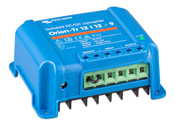 Orion-Tr 12/12-9A (110W) DC-DC-Wandler, galv. Isoliert