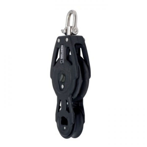 Seldén Serie MRB 60 Violinblock Einfach Wirbel (60mm)