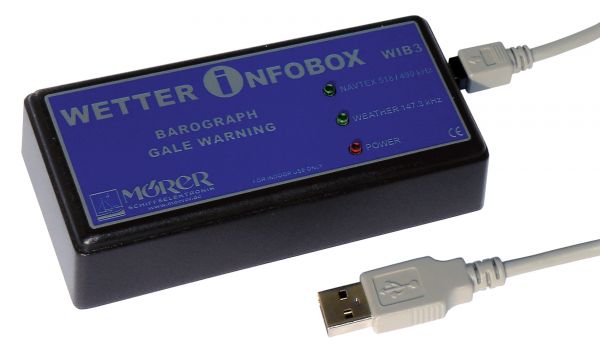 MÖRER - Seewetter Navtex Barograph für PC mit USB (WIB3)