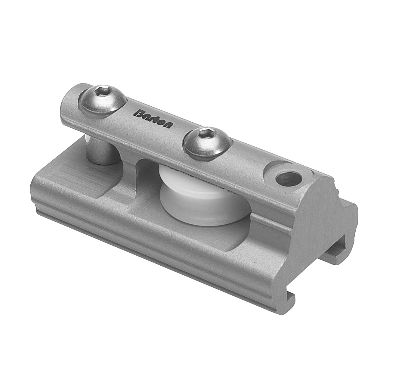 Barton Genua Endbeschlag mit Block und Bügel für Tauführung 20 mm