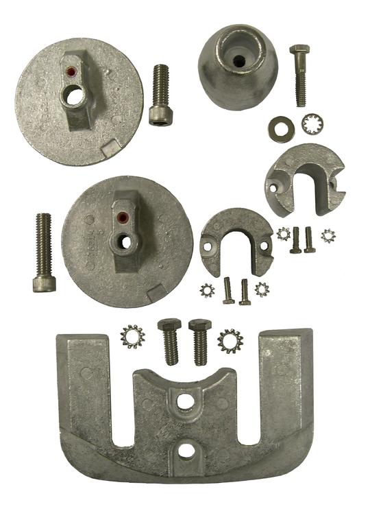 Navalloy Mercury Alu Anoden Kits Bravo 3 (2004+)