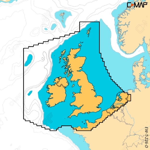 C-MAP Discover-X - UNITED KINGDOM AND IRELAND