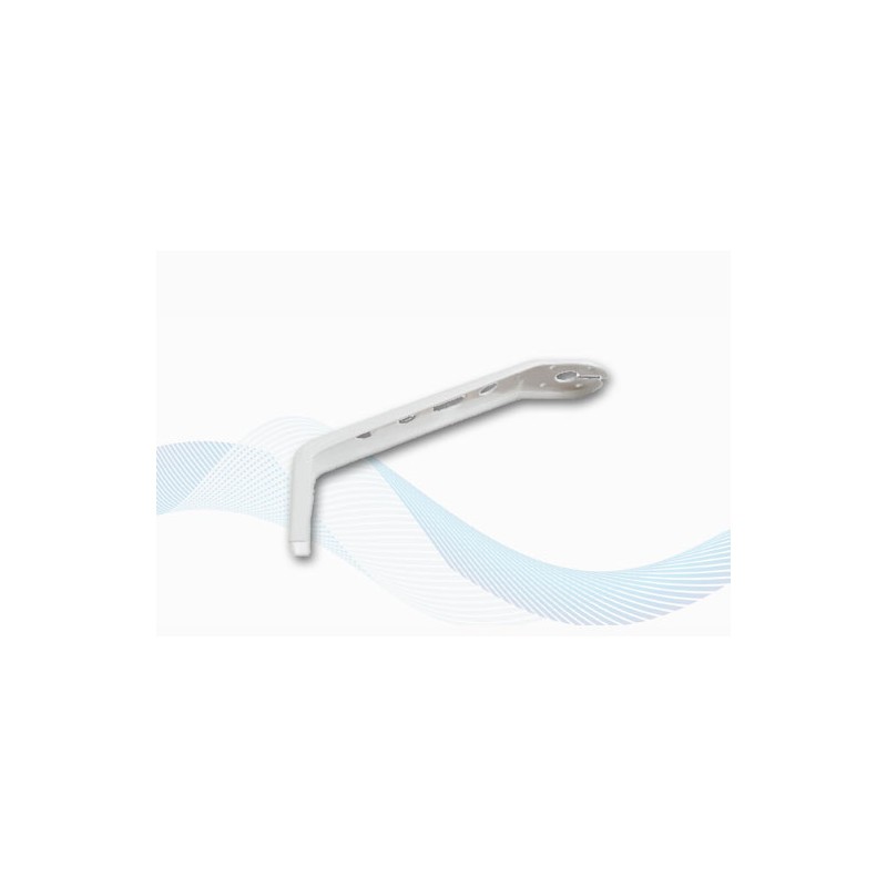 Glomex Masthalterung Aluminium weiss für UKW Antennen