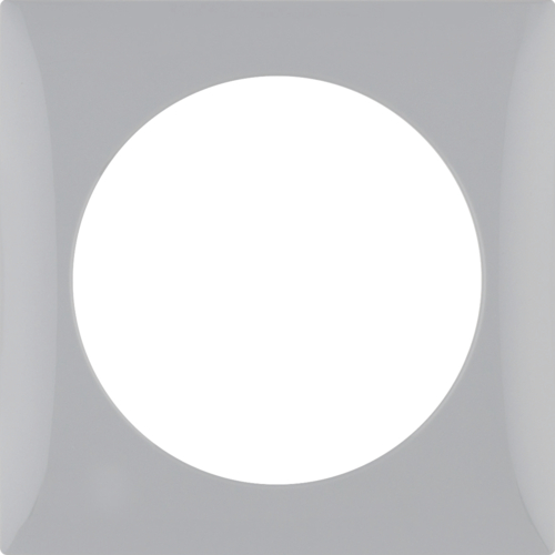 Berker Rahmen Integro Design Flow einfach grau