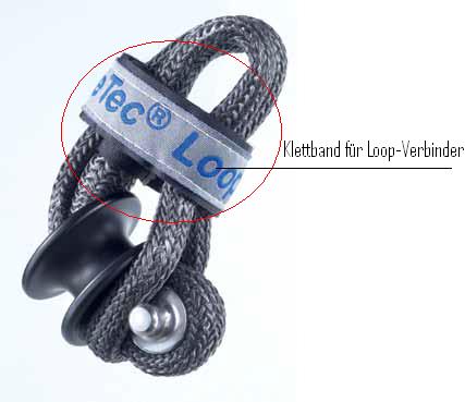Klettband für Loop-Verbinder 24