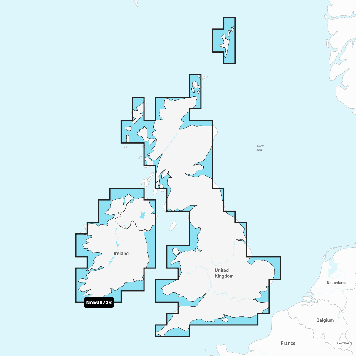 Navionics Platinum+ Seekarte  U.K. River Lakes (NPEU072R)