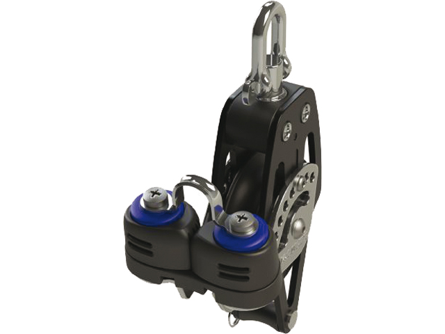 Lewmar HTX Block einfach mit HF und Klemme 50mm