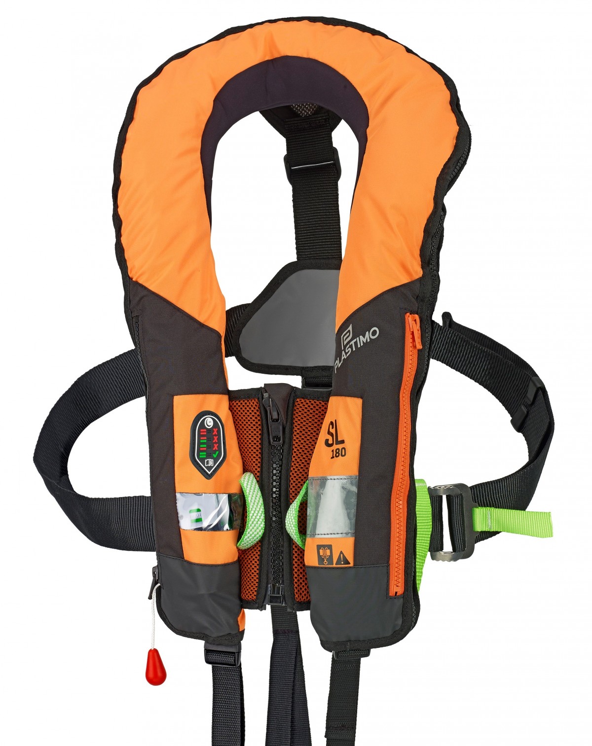 Plastimo SL180 Rettungsweste (versch. Auslöser) Orange