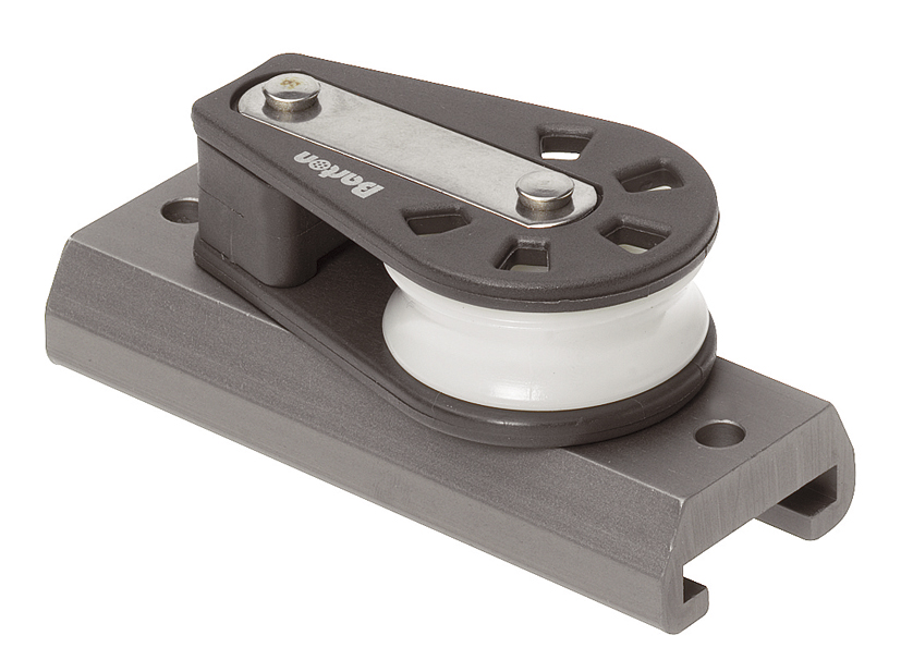 Barton Genua Endbeschlag mit Block für Tauführung 25 mm