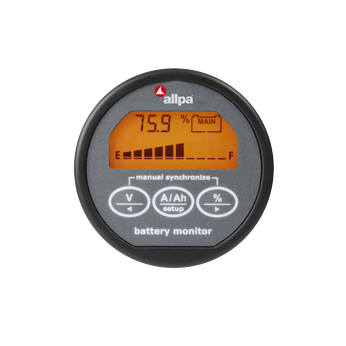 allpa-e-xpert-lite-prazisionsbatteriemonitore-0-35v-ladestrom-0-100a-entladestrom-100-999a-2-accu-s-inkl-500a-shunt-mit-lcd-display-alarmmodul