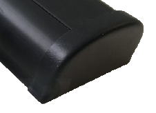 allpa-pvc-eindkap-bumper-zwart