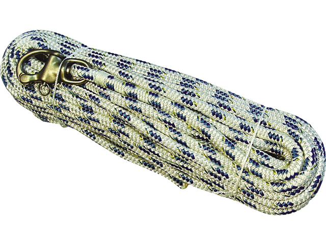 TALAMEX Fall mit Schnappwirbelschäkel aus Edelstahl, 12 mm