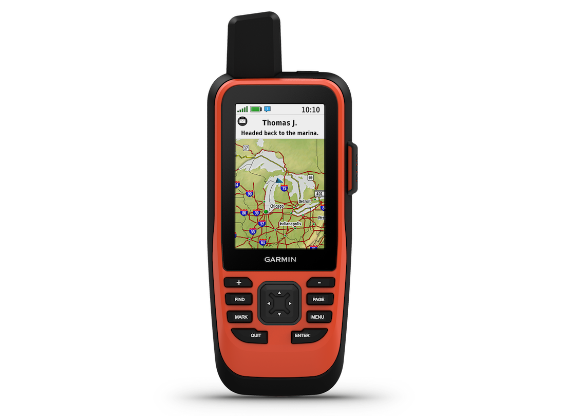 Garmin GPSMAP 86i Marine-Handgerät mit inReach Seekarte