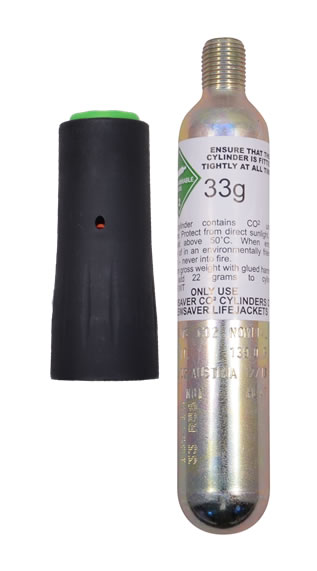 Crewsaver Rearming Kit 33g für CrewFit 150N und 165N Automatik Auslöser (150N-165N)