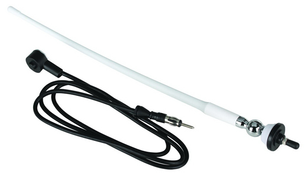 Boss Audio Radioantenne weiß