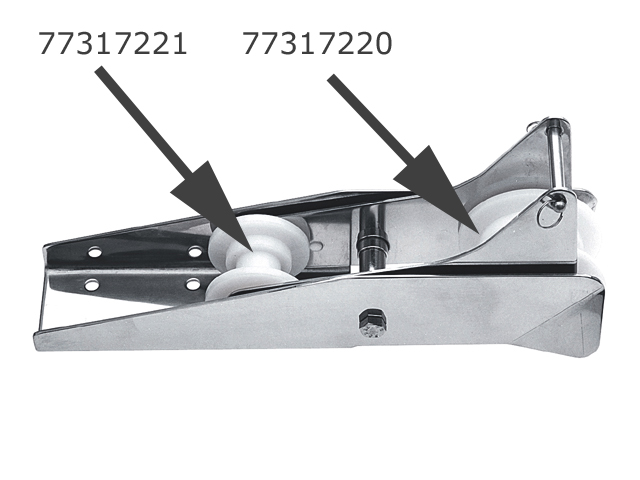Talamex Ersatzrolle Nylon, klein für Bugrolle Beweglich