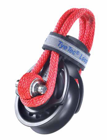 TyeTec LOOP-Snatchblock kurzer Loop very High Load 37 mm