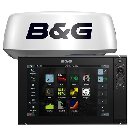 B&G Zeus™ 3S 12-Kartenplotter MFD mit Halo20+ Radar