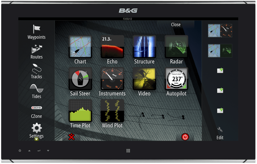 B&G ZM19-T Touch Monitor