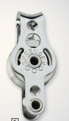 Sprenger 4mm Kugellager Micro XS Drahtblock einfach mit Hundsfott