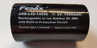 Fenix ARB-L45-14000 Li-Ionen Akku für TK72R