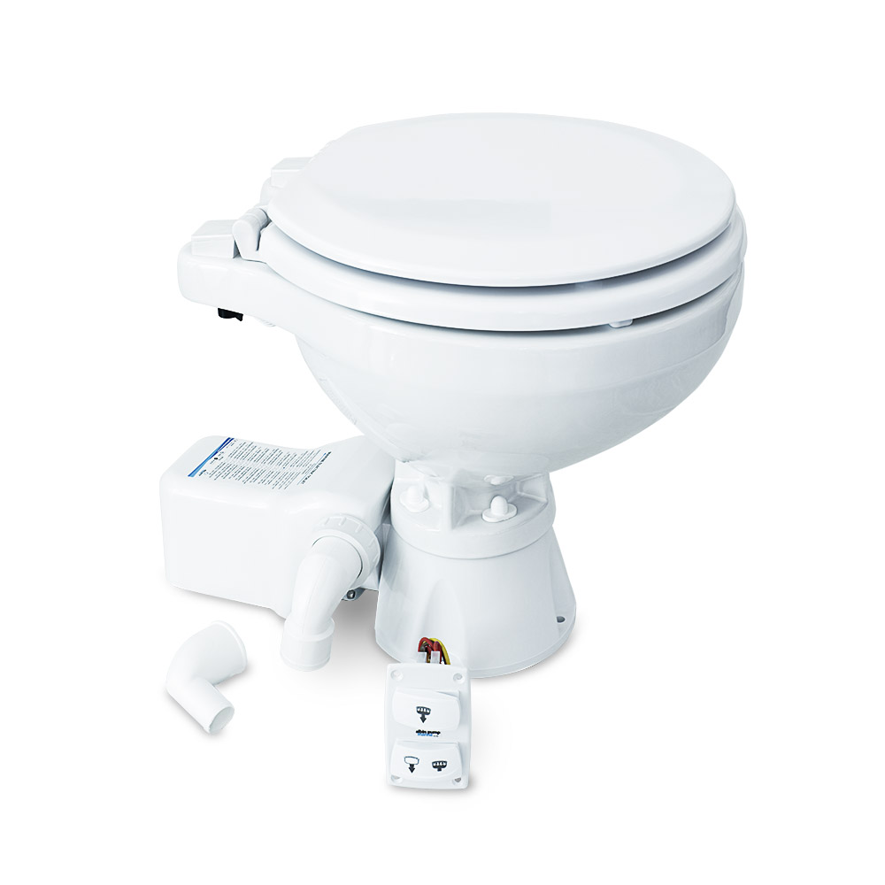 Albin Pump elektrische Bordtoilette kompakt (12V oder 24V)