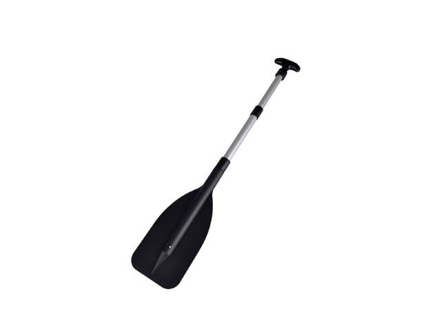 schwarzes Teleskop Paddel