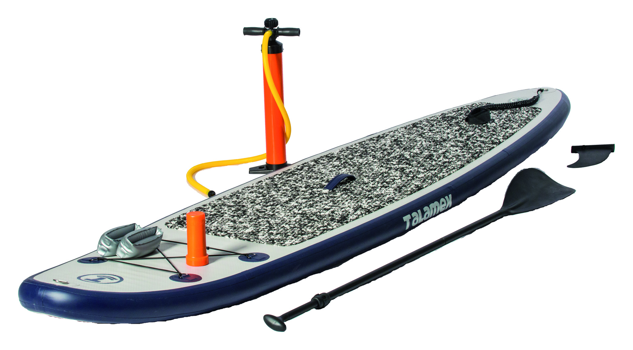 Talamex SUP 320 Board Set mit Paddel und Fußpumpe
