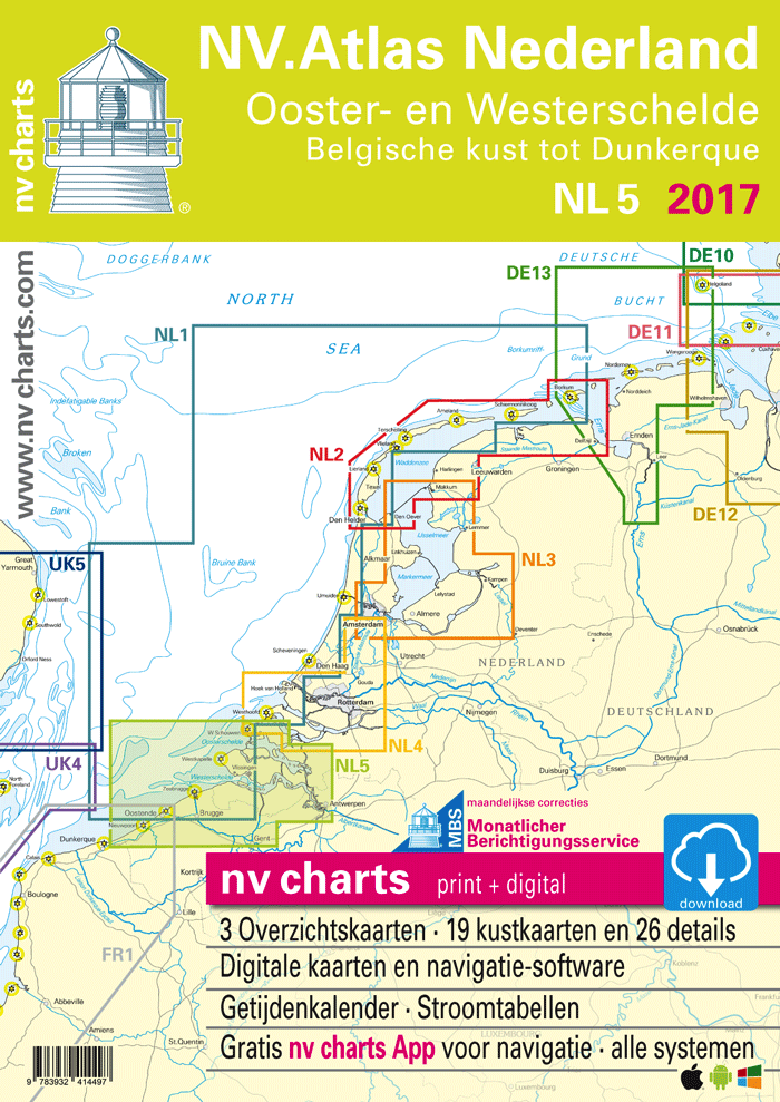 NV Kombipack Atlas NL 5 - Ooster- & Westerschelde