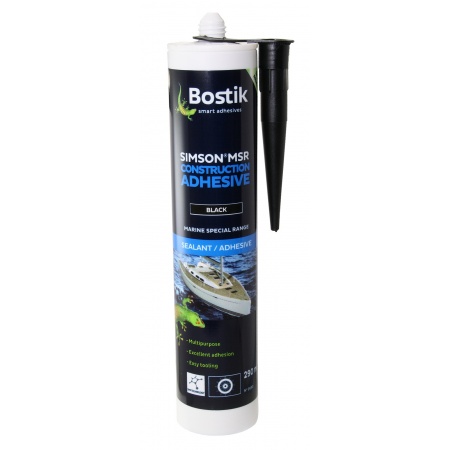 Bostik Simson MSR CA Konstruktionsklebstoff 290ml schwarz