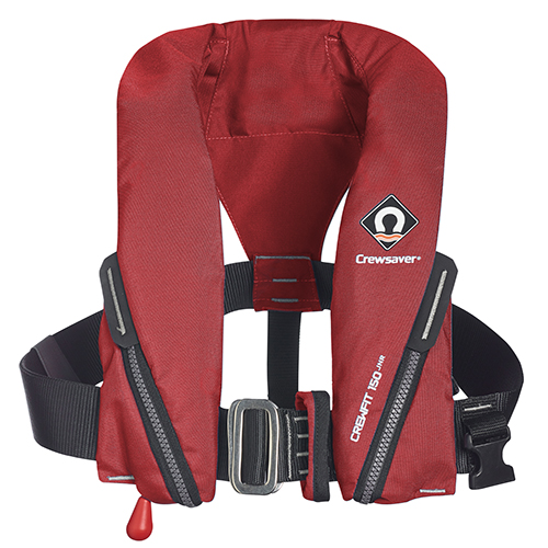 Crewsaver CrewFit 150N Junior Kinder Rettungsweste Lifebelt rot