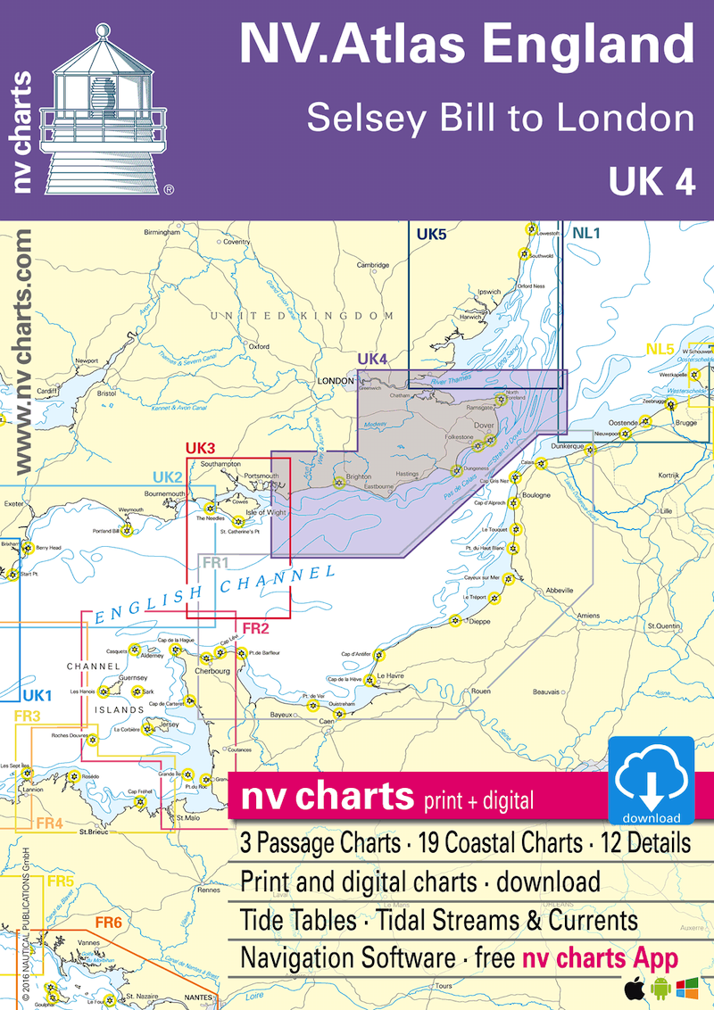 NV Atlas UK4 - England Selsey Bill to London