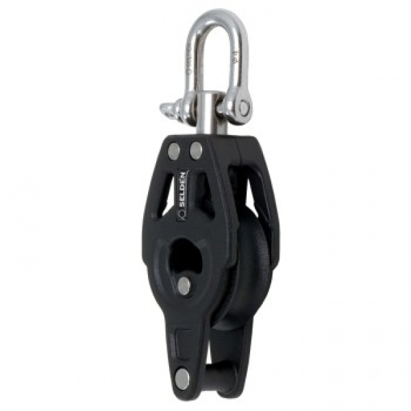 Seldén Serie BBB 30 Block Einfach Wirbel Hundsfott (30mm)