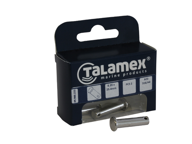 Talamex Steckbolzen Edelstahl (verschiedene Größen)