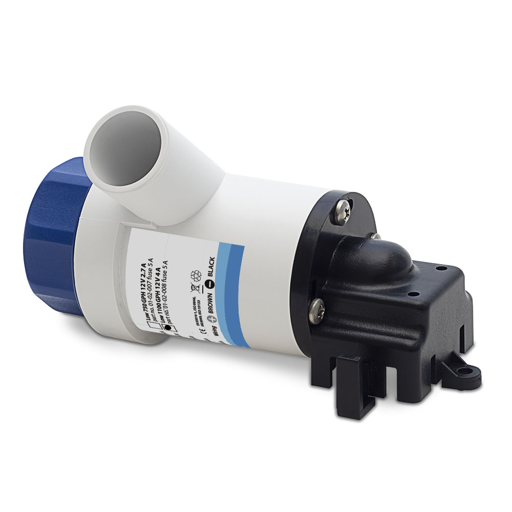 albin pump Kartuschen-Bilgenpumpe 1100GPH flache Version 12V