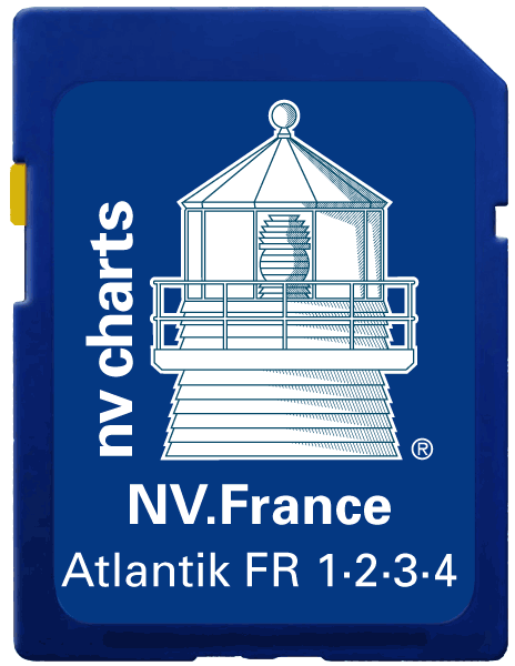 NV Verlag Elektr. Seekarte Frankreich auf SD