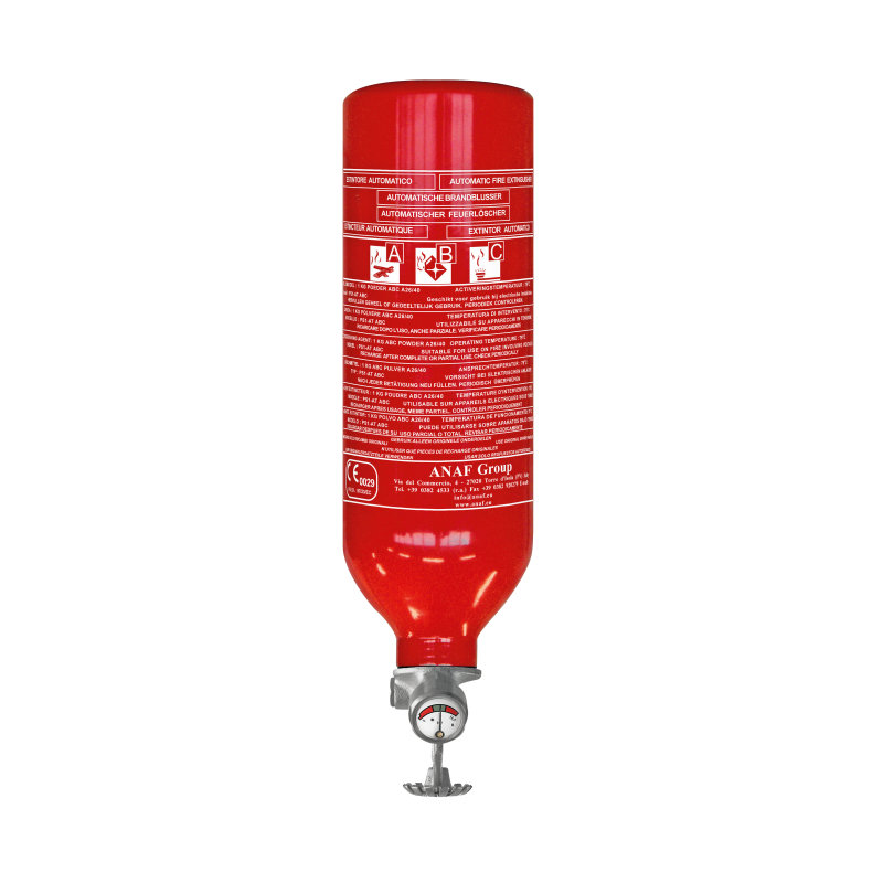 Automatischer ABC-Pulver Feuerlöscher für Motorraum 1kg