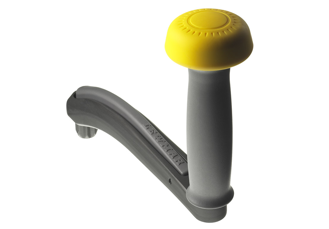 Lewmar OneTouch, Winschkurbel mit Power Grip Griff (200mm oder 250mm)