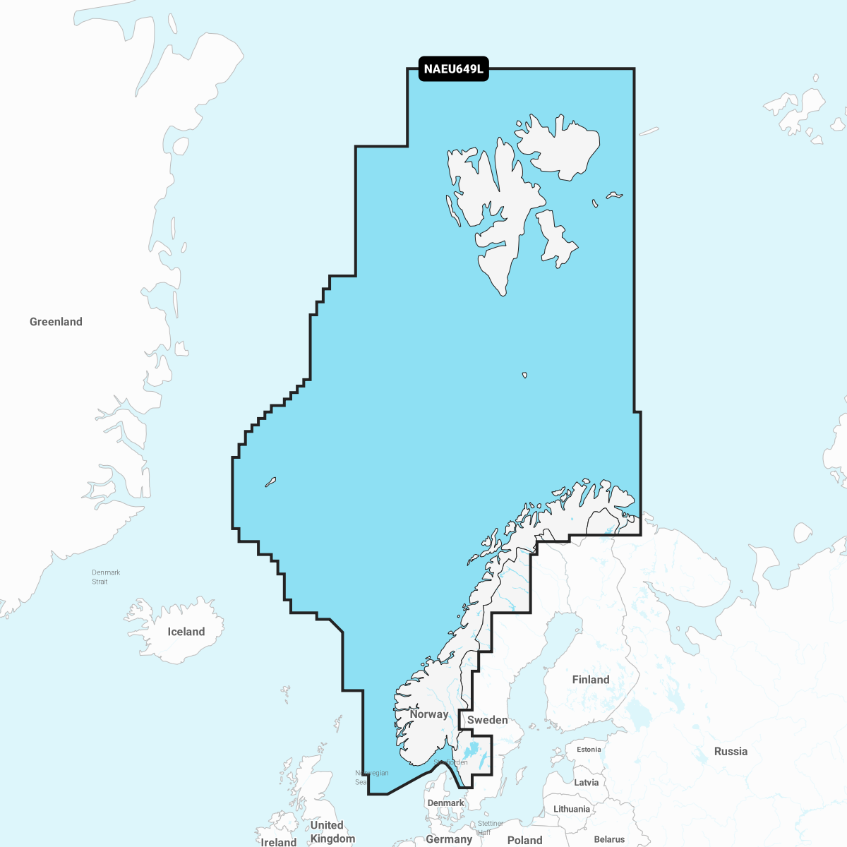 Navionics+ Seekarte Norway (NAEU649L)