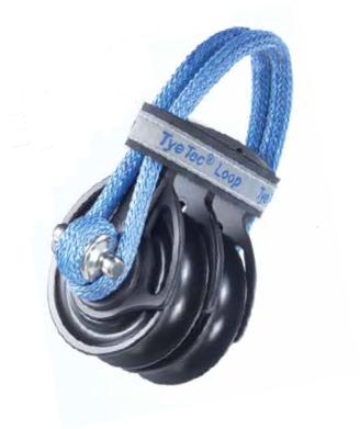 TyeTec LOOP-Doppelblock High load kurzer Loop 45 mm